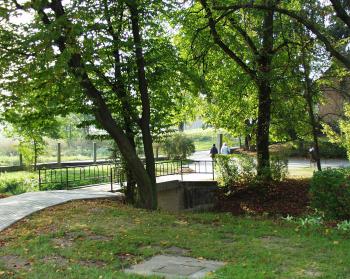 park pri kúpeľoch Číž